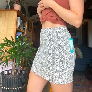 Free People Modern Denim Mini Skirt